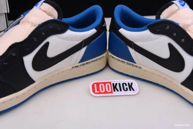 HYPE Travis Retro Jordan 1 x x Scott Fragment Design DM7866-140 Low Air 0708